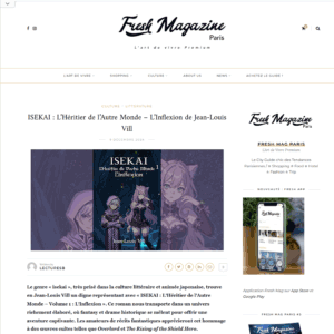 Ranobes - Fresh Mag Paris